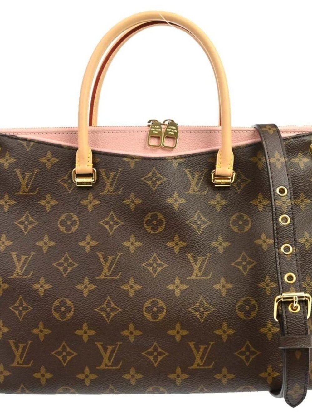 LOUIS VUITTON MONOGRAM PALLAS HANDBAG M43400 CA0137 NQ11546